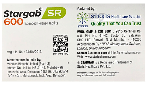 Stargab SR 600 Tablet image Stargab SR 600 Tablet image