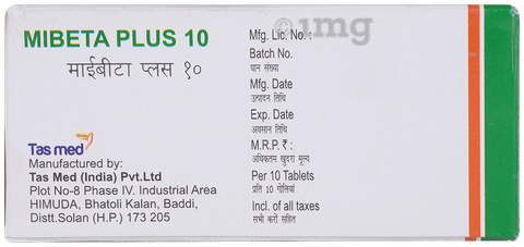 Mibeta-Plus 10 Tablet SR image