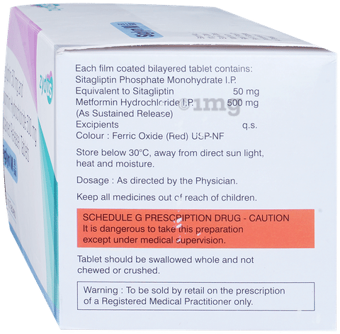 Siglyn M 50/500 Tablet SR image
