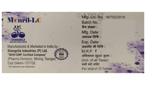 Monril-LC Tablet image