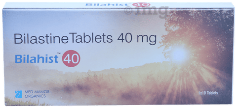 Bilahist 40mg Tablet image