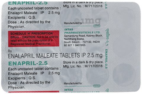 Enapril 2.5 Tablet image