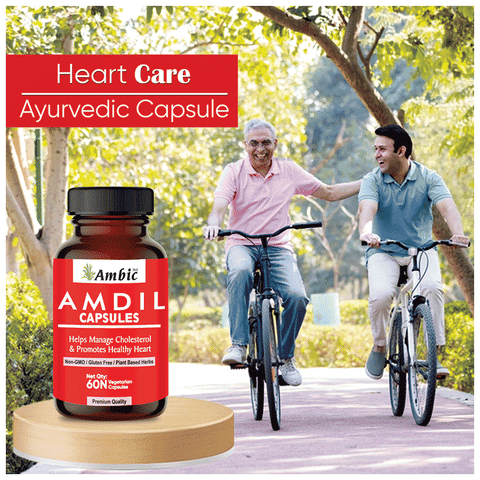 Ambic Amdil Vegetarian Capsule (60 Each) 4