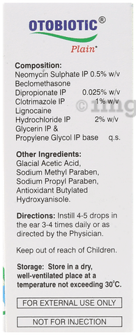 Otobiotic Plain Ear Drop image