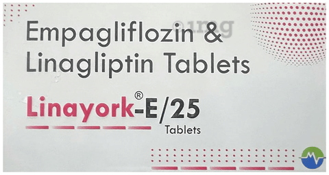 Linayork-E 25 Tablet image Linayork-E 25 Tablet image