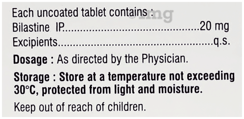 Bilsee 20 Tablet image Bilsee 20 Tablet image