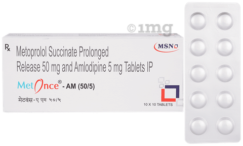 Metonce-AM 50/5 Tablet image