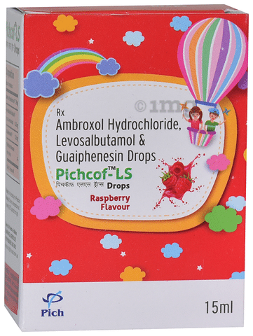 Pichcof-LS Oral Drops Raspberry