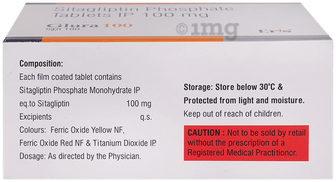 GluRA 100mg Tablet image