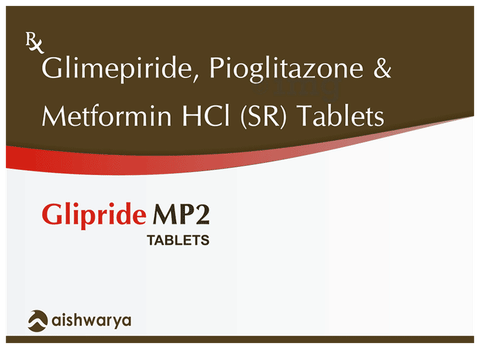 ग्लिपराइड एमपी2 टैबलेट एसआर image