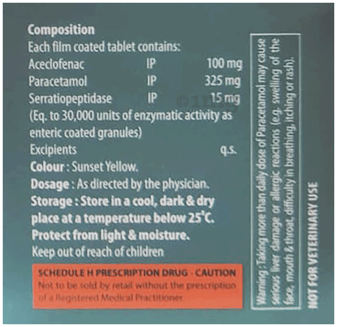 Ruthflam-SP Tablet image
