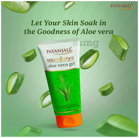 Patanjali Ayurveda Saundarya Aloe Vera Gel: Buy tube of 150.0 ml Gel at  best price in India | 1mg