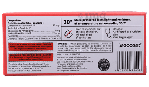 Goodsartan AMH 40 Tablet image