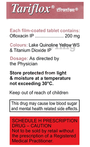 Tariflox 200mg Tablet image