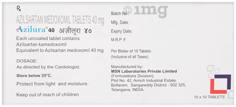Azilura 40 Tablet image