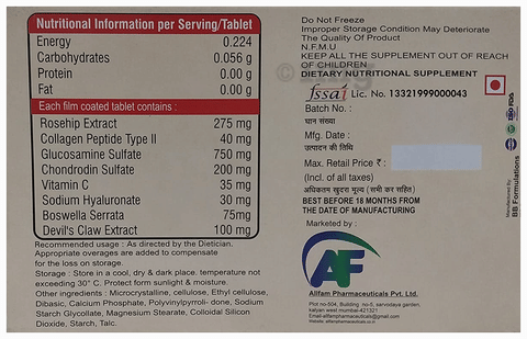 Alljoint Forte Tablet image Alljoint Forte Tablet image
