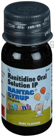 Rantac Infant Syrup Mint image Rantac Infant Syrup Mint image