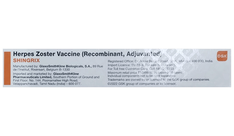 Shingrix Vaccine image Shingrix Vaccine image