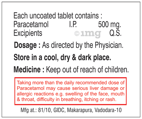 Rumdol 500 Tablet image