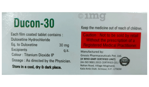 Ducon 30 Tablet image