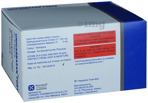 Unicarbazan Forte Tablet image