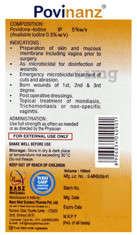 Povinanz 5% Solution image