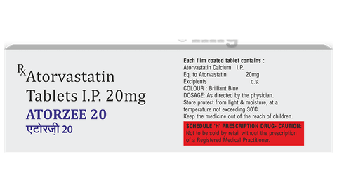 atorZEE 20 Tablet image atorZEE 20 Tablet image