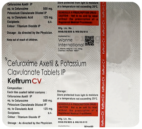 Keftrum CV Tablet image