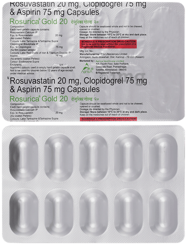 Rosurica Gold 20mg Capsule