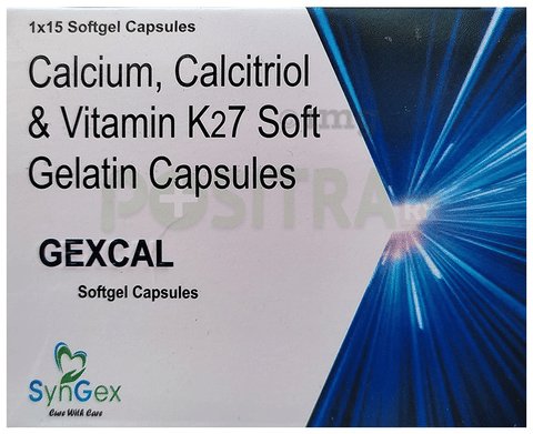 Gexcal Softgel Capsule image