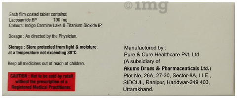 Lacomind 100 Tablet image