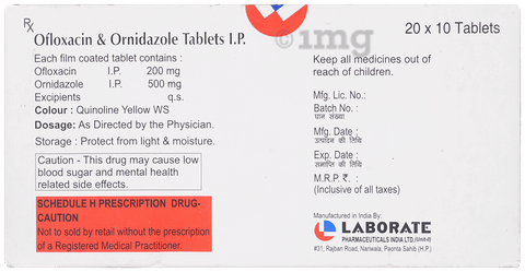 Nflox-TZ Tablet image