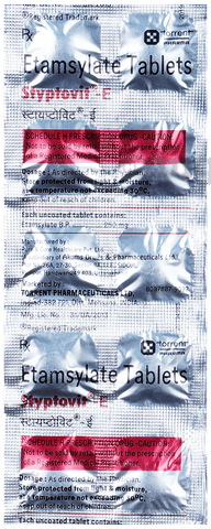 Styptovit E 250mg Tablet image
