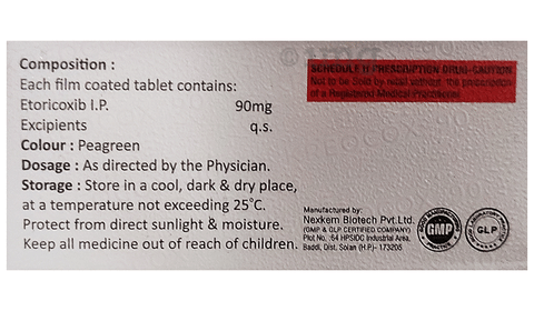 Kreocox 90 Tablet image Kreocox 90 Tablet image