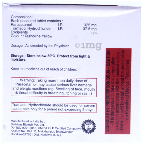 Actramol Tablet image