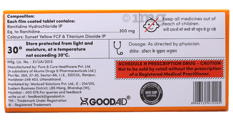 Aidtac 300 Tablet image