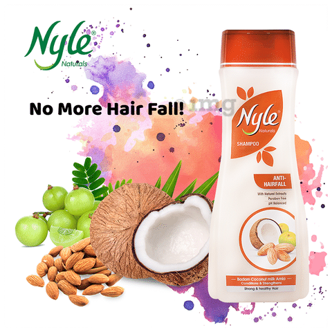 Buy NYLE NATURALS SOFT AND SHINY ANTI HAIRFALL SHAMPOO WITH APPLE CIDER  VINEGAR  ARGAN OIL 800ML Online  Get Upto 60 OFF at PharmEasy