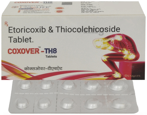 Coxover TH 60mg/8mg Tablet image Coxover TH 60mg/8mg Tablet image