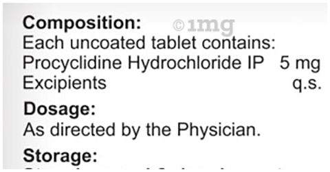 Parkidrin 5 Tablet image Parkidrin 5 Tablet image