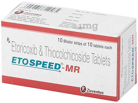 Etospeed MR 60mg/4mg Tablet image Etospeed MR 60mg/4mg Tablet image