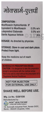 Moxarm LP Eye Drop