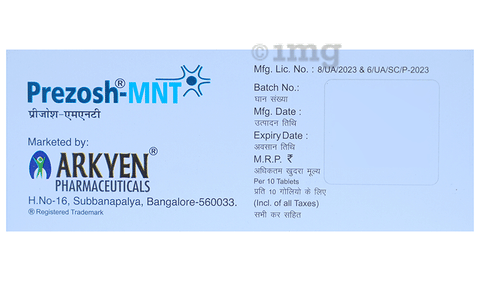 Prezosh-MNT Tablet SR image
