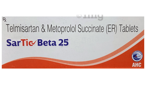 SarTic Beta 25 Tablet ER image SarTic Beta 25 Tablet ER image