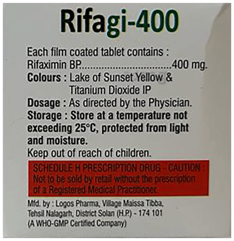 Rifagi 400 Tablet image Rifagi 400 Tablet image