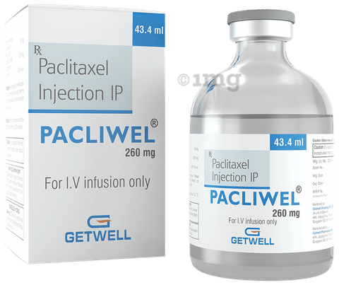 Pacliwel 260mg Injection image Pacliwel 260mg Injection image