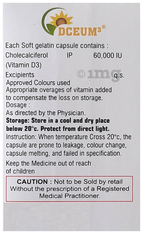 Dceum 3 Softgel Capsule image