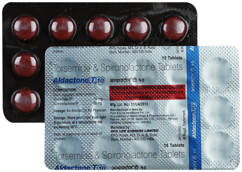 aldactone T 10 Tablet 1