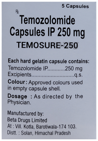 Temosure 250 Capsule
