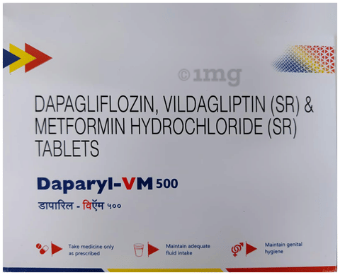 Daparyl-VM 500 Tablet SR image