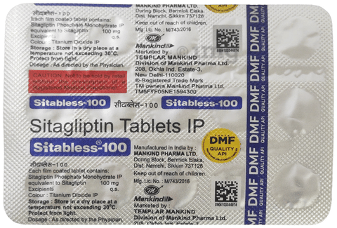 Sitabless 100mg Tablet image